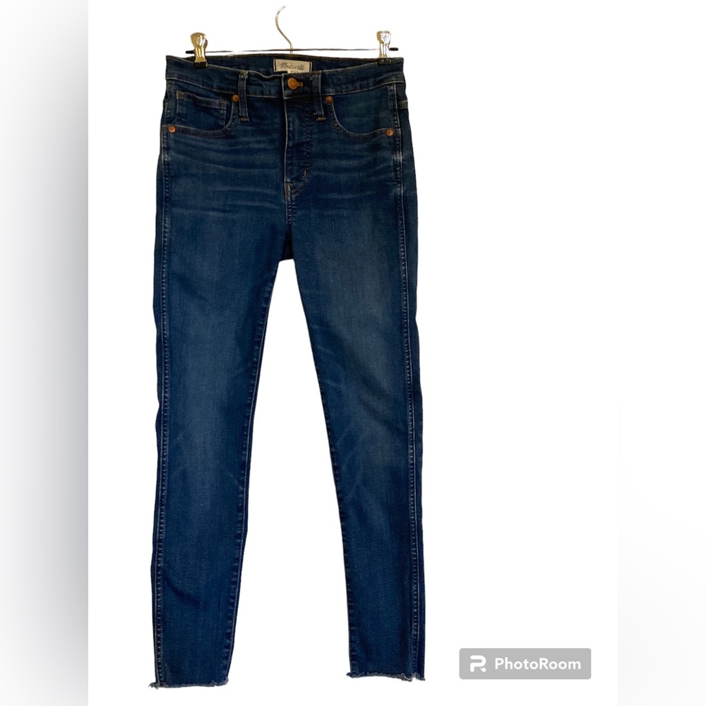 Madewell 9” High Rise skinny jeans size 28